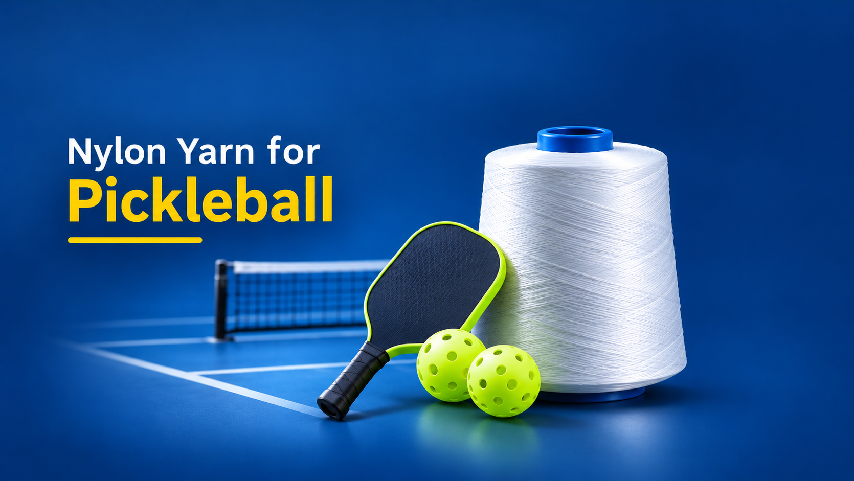 Why Manufacturers Choose Nylon Yarn for Pickleball Sports Accessories