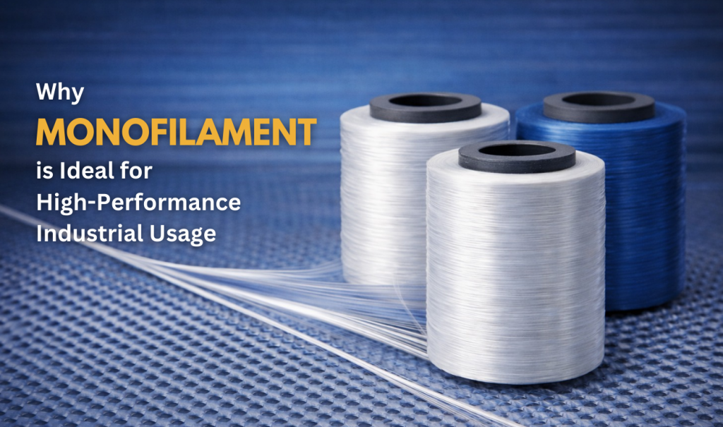 Monofilament for industrial usage