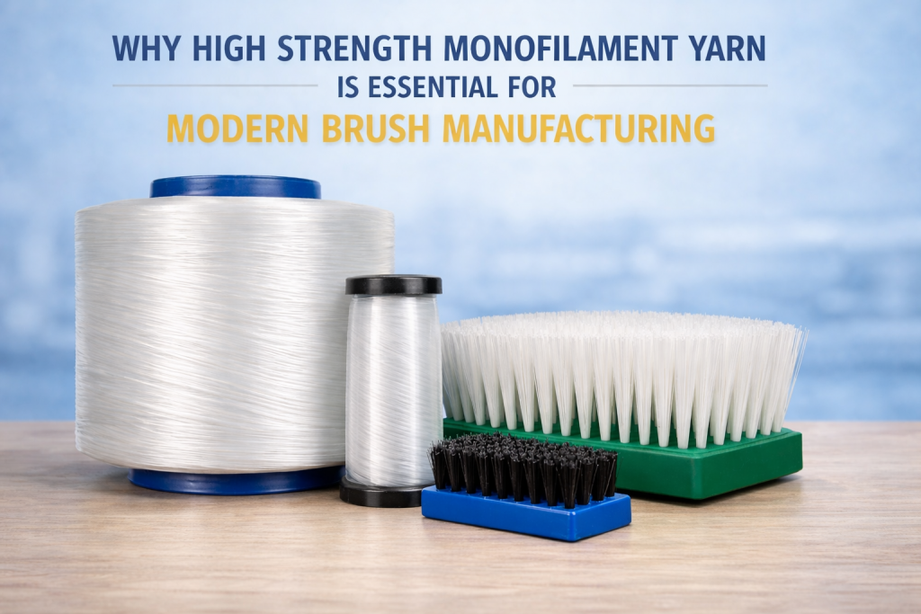 monofilament yarn in brushes