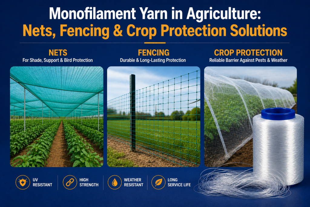 monofilament yarn in agriculture